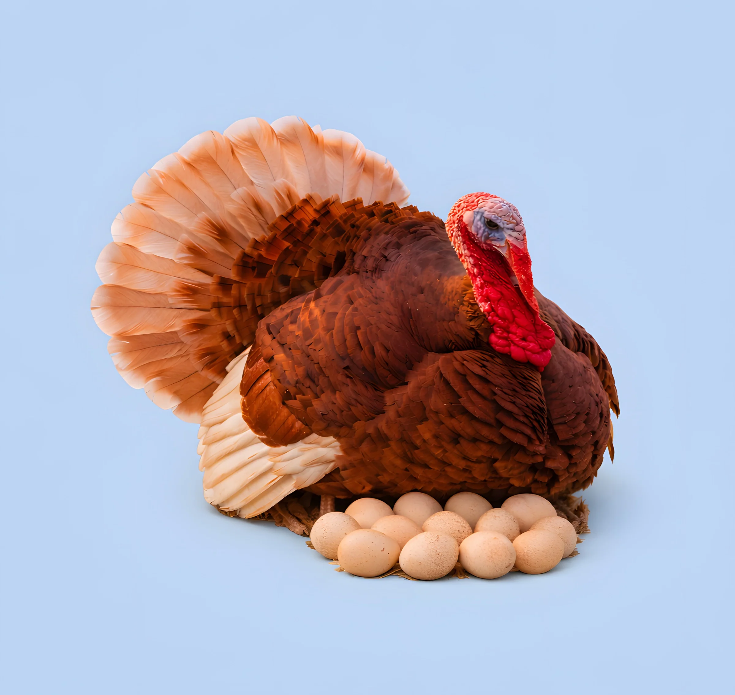 Bourbon Red Heritage Turkey Hatching Eggs - Image 5