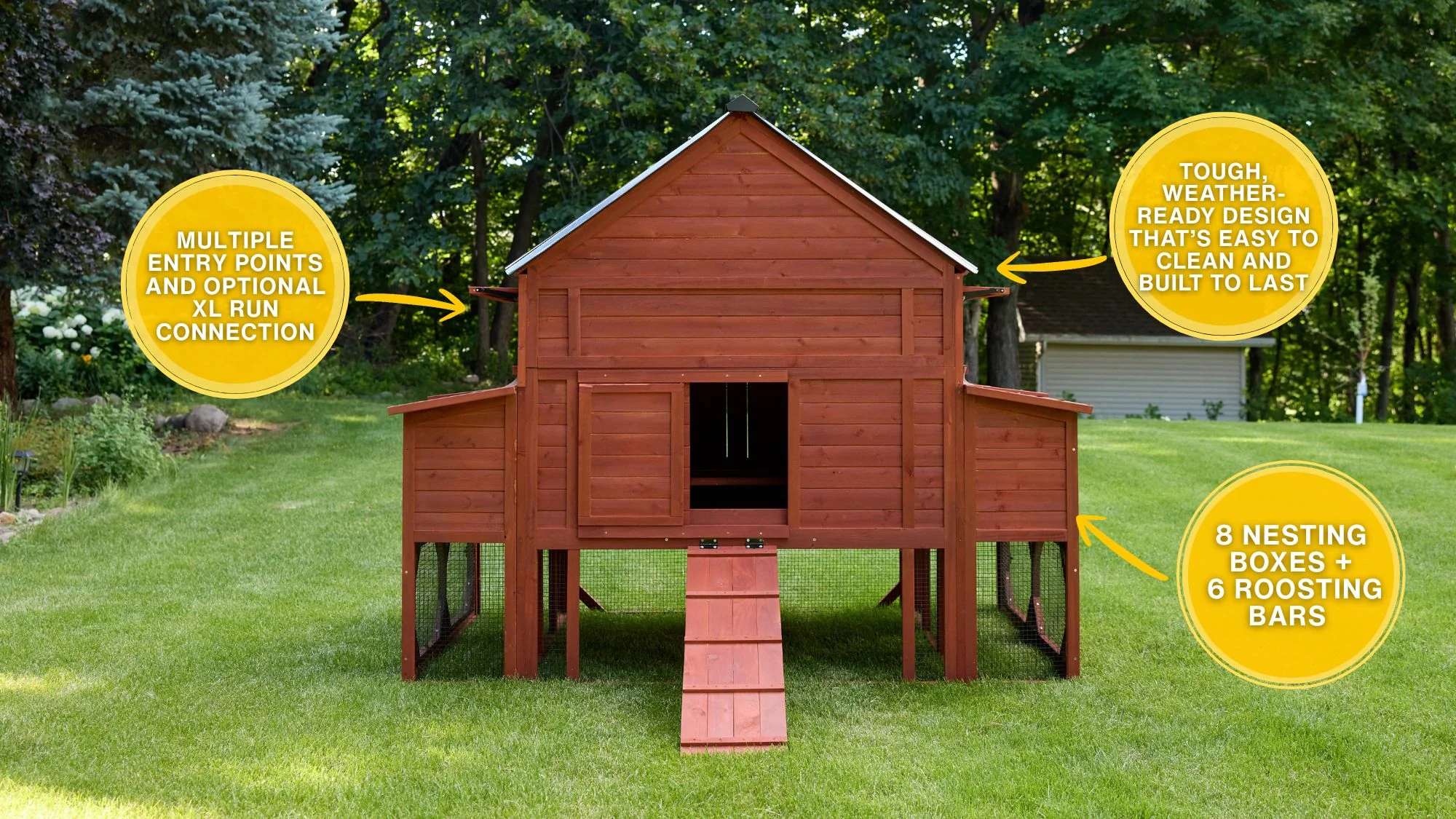 Chicken Coop for 15 Chickens – Brahma Chicken Coop - Image 5