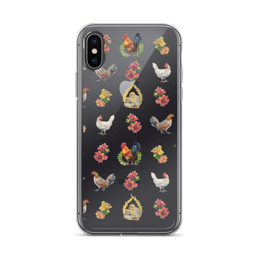 iPhone Case with ORIGINAL Chicken Pattern Artwork - Image 7