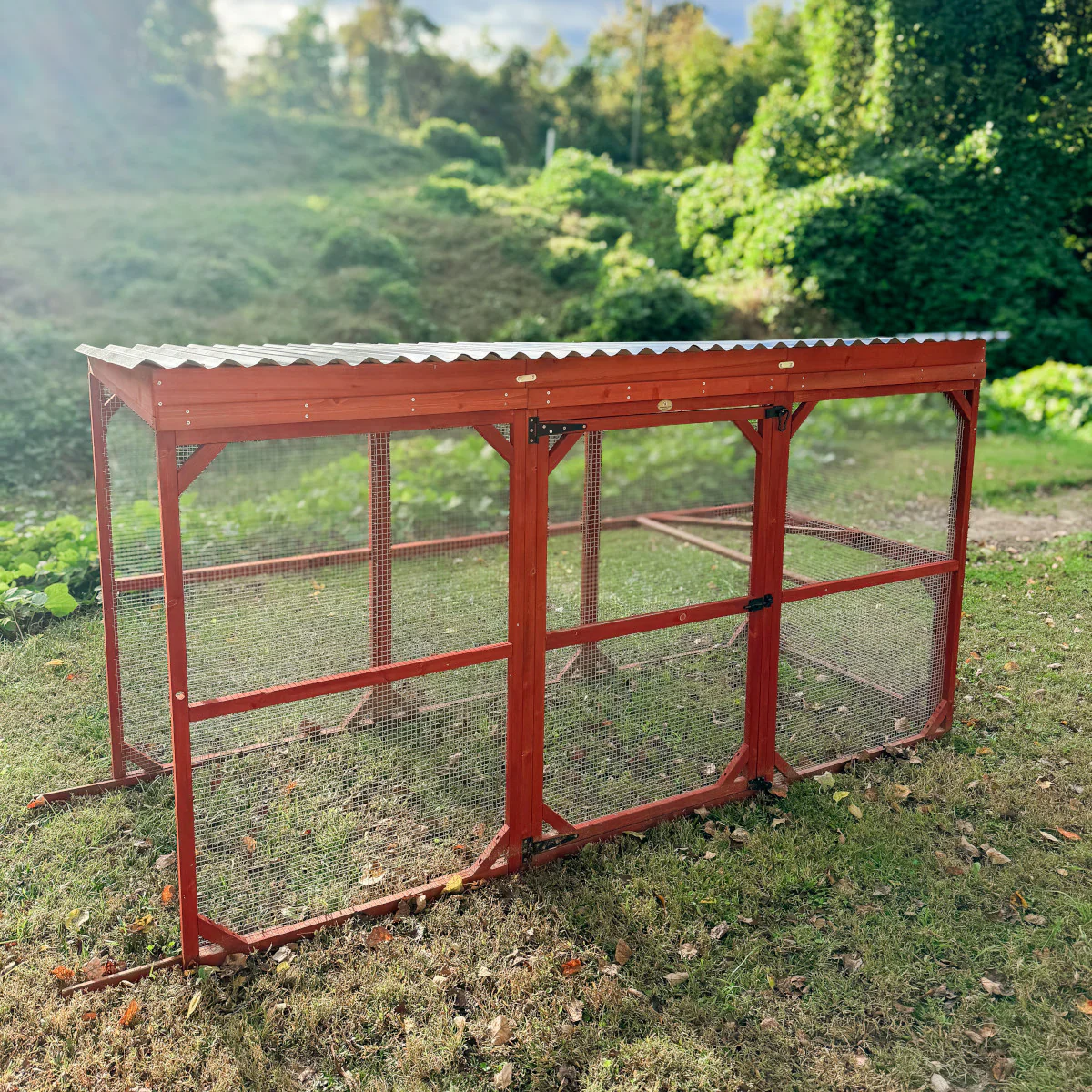 Metal Roof for Run Extension - Image 10