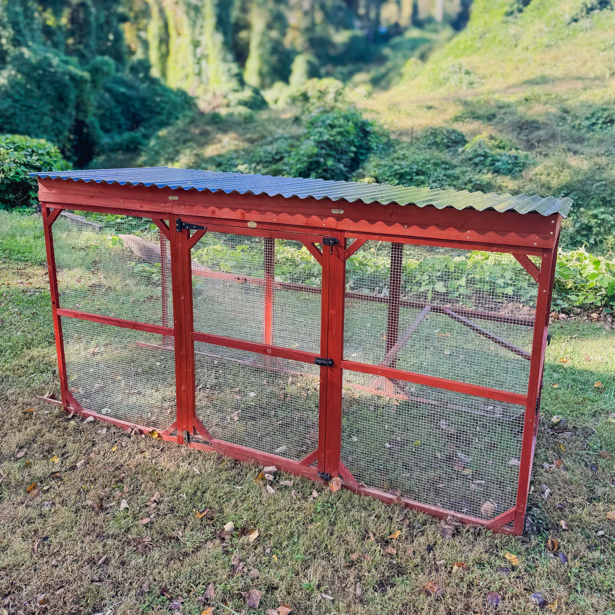 Metal Roof for Run Extension - Image 11