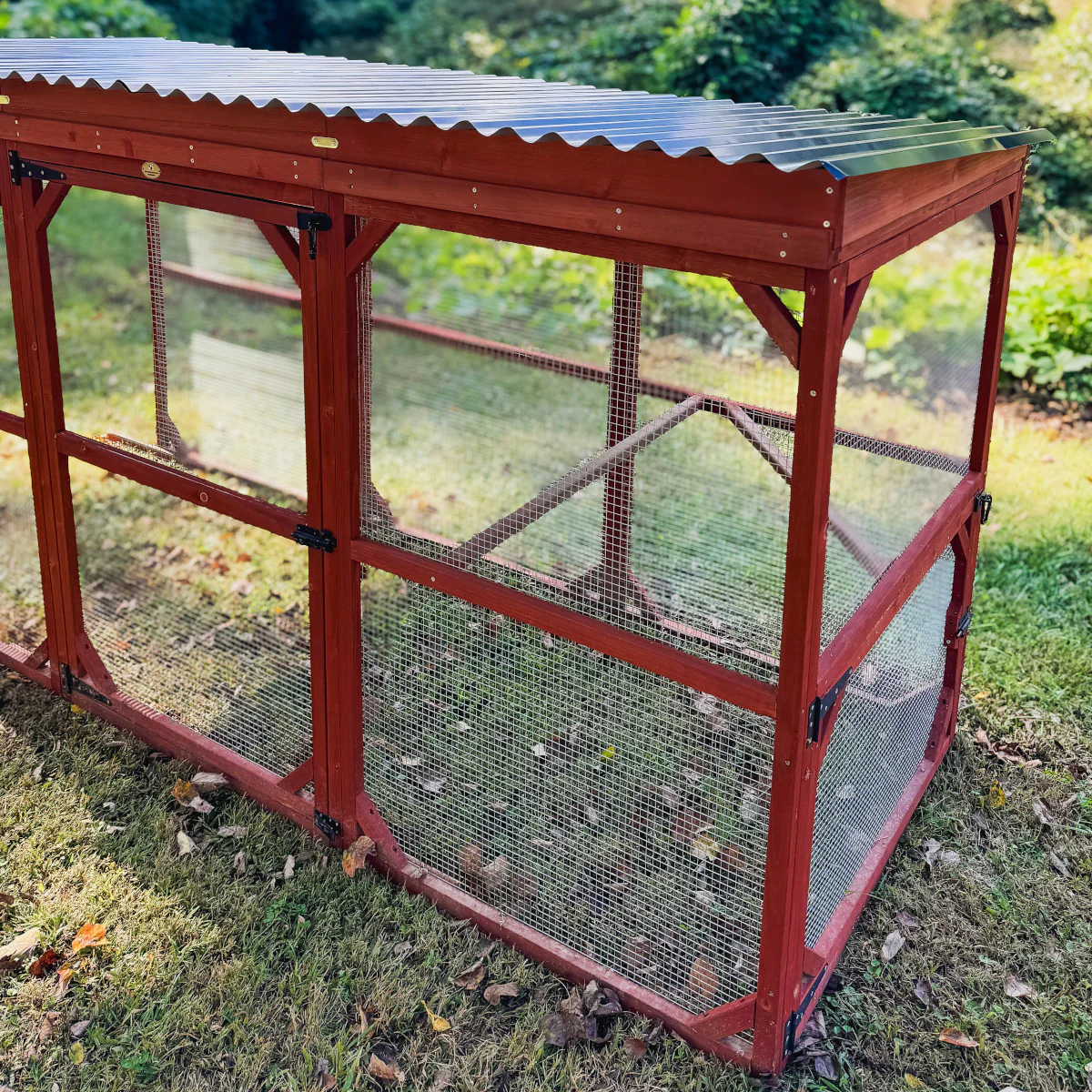 Metal Roof for Run Extension - Image 8