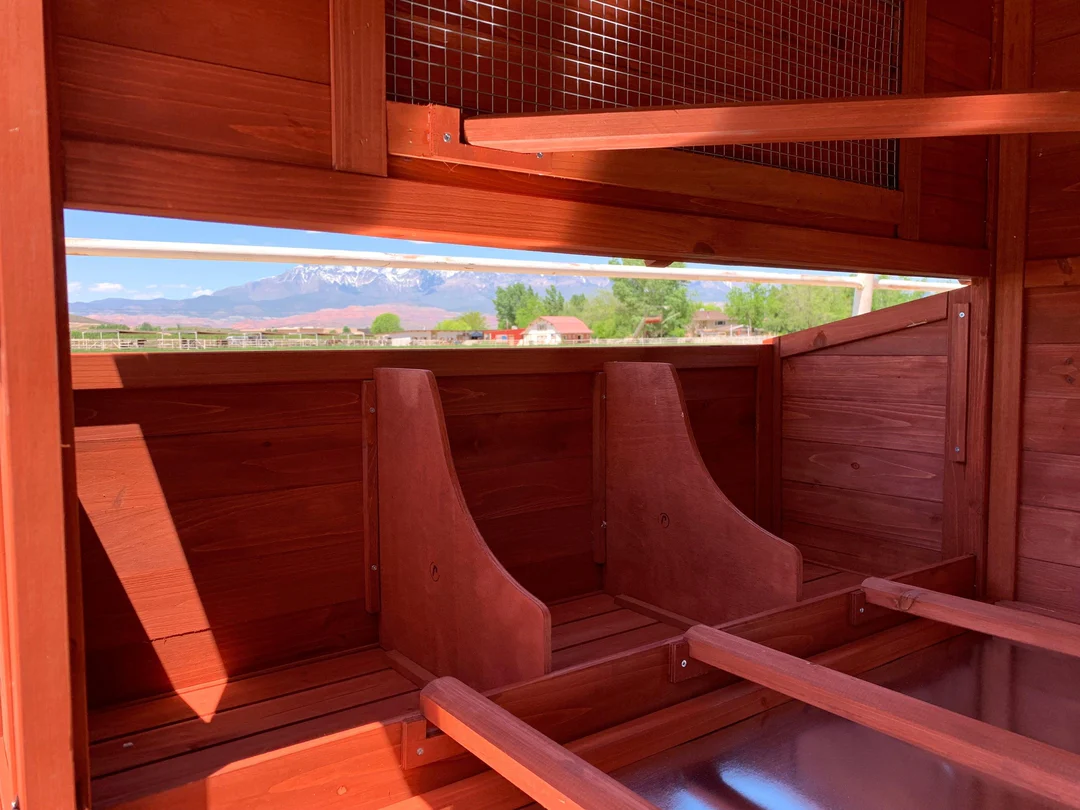 Chicken Coop for 10 Chickens – Rhode Island Homestead Coop with Run Extension Options - Image 19